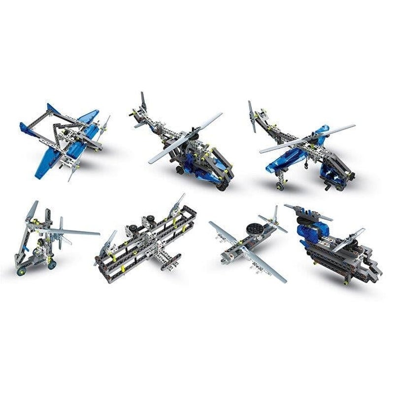 Clementoni - Science & Plays Mechanics Laboratory Aeroplanes & Helicopters - 75028 - Image 2